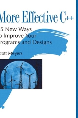 Cover of More Effective C++