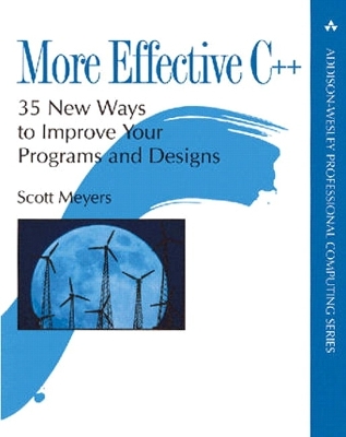 Book cover for More Effective C++