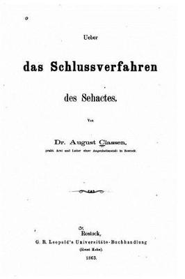 Book cover for Ueber Das Schlussverfahren Des Sehactes