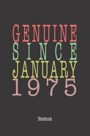 Cover of Genuine Since January 1975