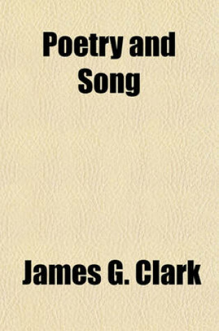 Cover of Poetry and Song