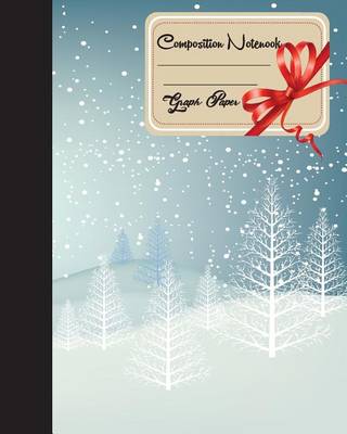 Book cover for Primary Composition Book - Christmas Snowflake