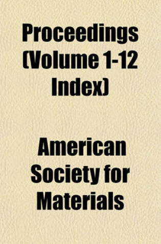 Cover of Proceedings Volume 39