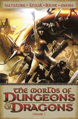 Book cover for The Worlds of Dungeons and Dragons