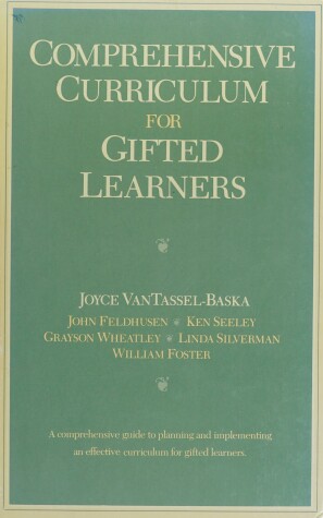 Cover of Comprehensive Curriclm Gift%%% Van Tassel-Bas