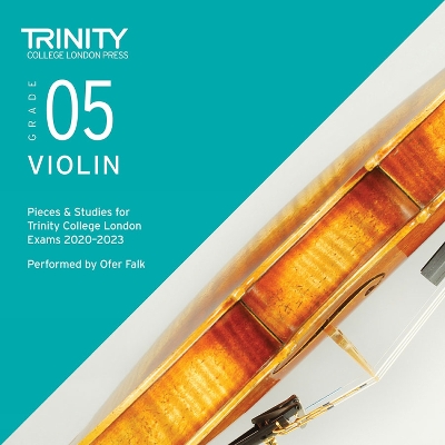 Book cover for Trinity College London Violin Exam Pieces 2020-2023: Grade 5 CD