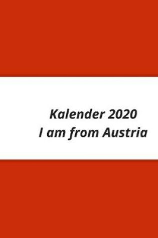 Cover of Kalender 2020 I am from Austria