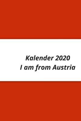 Book cover for Kalender 2020 I am from Austria