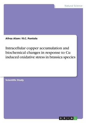 Book cover for Intracellular copper accumulation and biochemical changes in response to Cu induced oxidative stress in brassica species