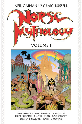 Book cover for Norse Mythology Volume 1 (Graphic Novel)