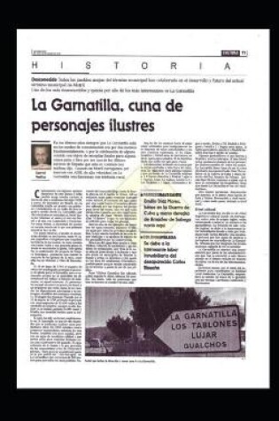 Cover of La Garnatilla en el siglo XIX