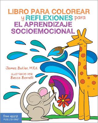 Book cover for Libro para colorear y reflexiones para el aprendizaje socioemocional