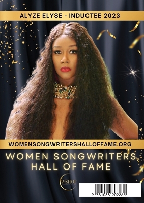 Book cover for Pump it up Magazine - Celebrating Women Songwriter Hall of Fame Inductee Alyze Elyse