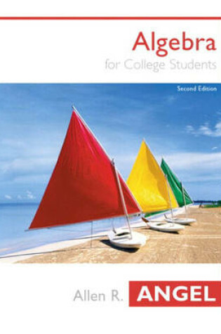 Cover of Algebra For College Students