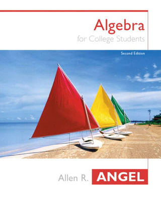 Cover of Algebra For College Students