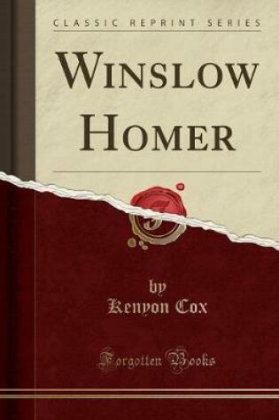 Cover of Winslow Homer (Classic Reprint)