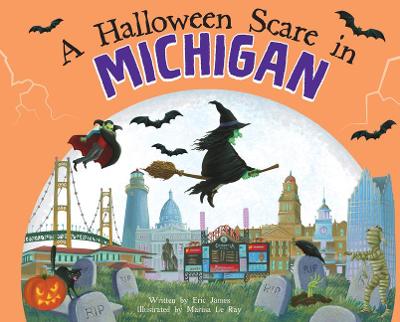Book cover for A Halloween Scare in Michigan