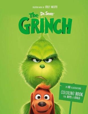 Book cover for The Grinch Coloring Book