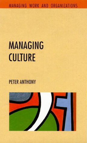 Book cover for Managing Culture
