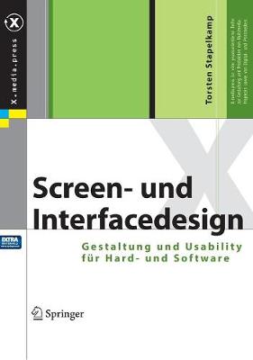 Book cover for Screen- und Interfacedesign