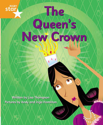 Book cover for Clinker Castle Orange Level Fiction: The Queen's New Crown Single