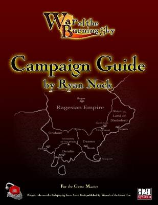 Book cover for War of the Burning Sky Campaign Guide