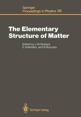 Cover of The Elementary Structure of Matter