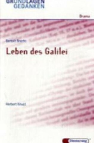 Cover of Leben des Galilei - von H Knust