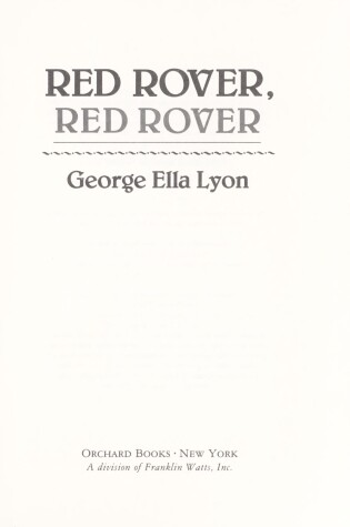 Cover of Red Rover, Red Rover