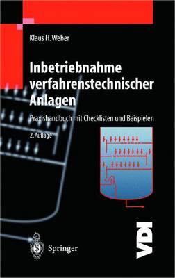 Book cover for Inbetriebnahme Verfahrenstechnischer Anlagen