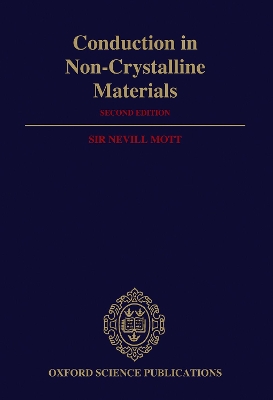 Book cover for Conduction in Non-Crystalline Materials