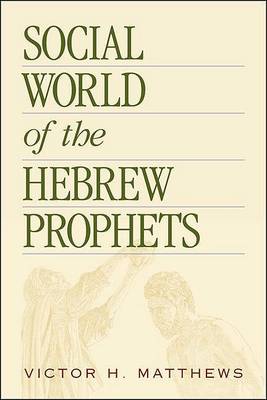 Book cover for Social World of the Hebrew Prophets