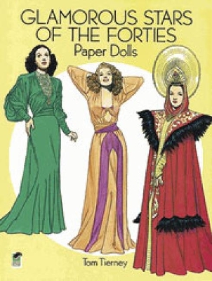 Cover of Glamorous Stars of the Forties Paper Dolls