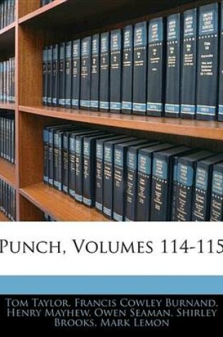 Cover of Punch, Volumes 114-115