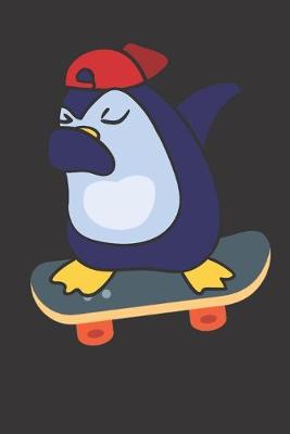 Book cover for Dabbing Penguin Skateboarding Notebook Journal