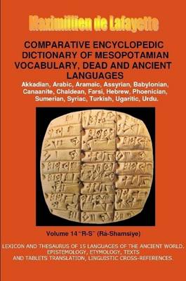 Book cover for V14.Comparative Encyclopedic Dictionary of Mesopotamian Vocabulary Dead & Ancient Languages