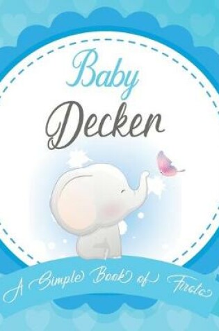 Cover of Baby Decker A Simple Book of Firsts