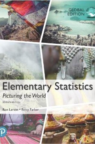 Cover of Elementary Statistics: Picturing the World, Global Edition