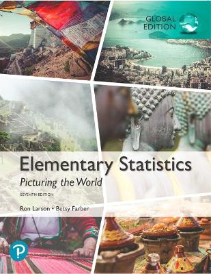 Book cover for Elementary Statistics: Picturing the World, Global Edition