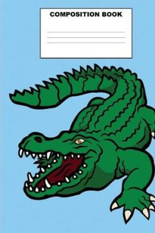 Cover of Crocodile Composition Book