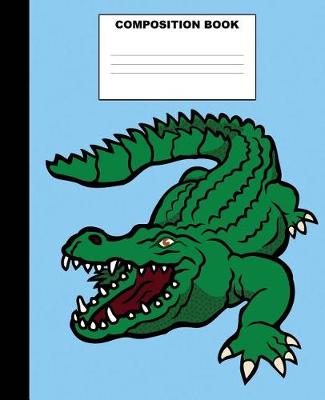 Book cover for Crocodile Composition Book