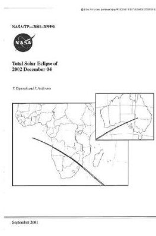 Cover of Total Solar Eclipse of 2002 December 04