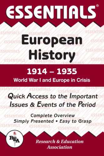 Book cover for World War I and Europe in Crisis