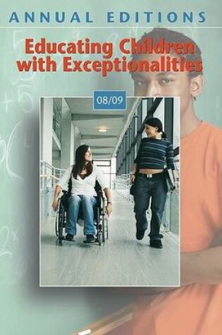 Cover of Annual Editions: Educating Children with Exceptionalities 08/09