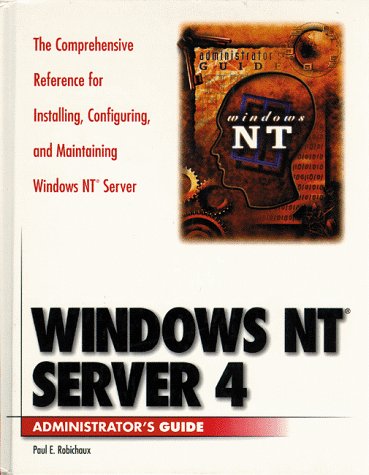 Book cover for NT Server Administrator's Guide