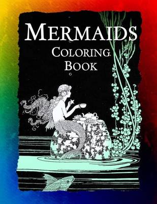 Book cover for Mermaids Coloring Book