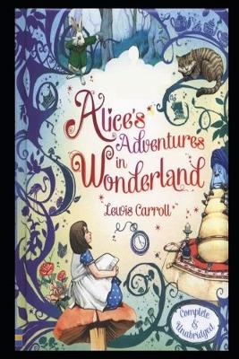 Book cover for Alice's Adventures in Wonderland (Annotated) Unabridged (Illustrated) edition