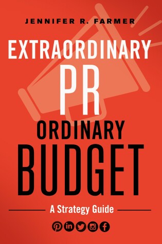 Cover of EXTRAORDINARY PR, ORDINARY BUDGET