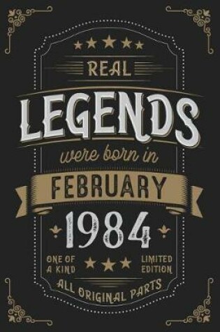 Cover of Real Legendes were born in February 1984