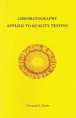 Book cover for Chromatography Applied to Quality Testing